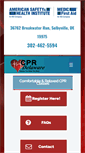 Mobile Screenshot of cprdelaware.com